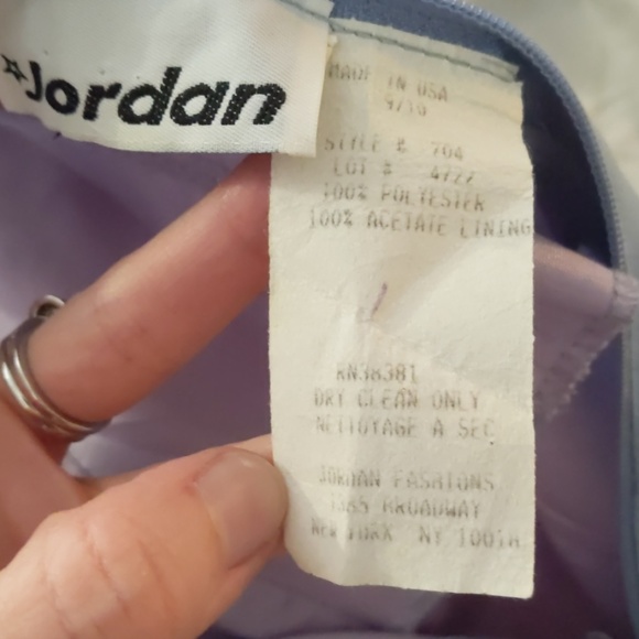 Y2K Formal slip periwinkle dress - Picture 4 of 5